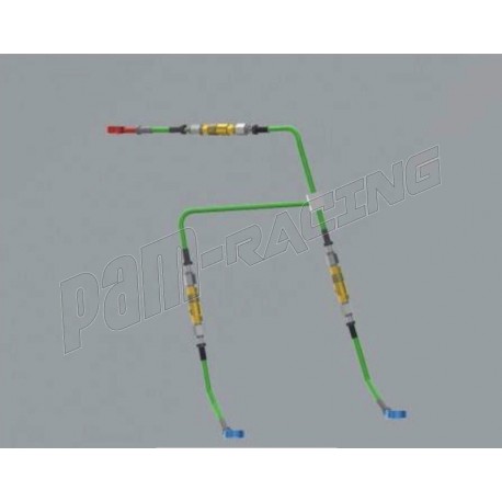 Durites de frein spéciale endurance pour Staubli x 3 sur mesure