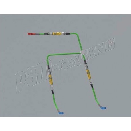 Durites de frein spéciale endurance pour Staubli x 3 sur mesure