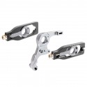 Support inversé d'étrier arrière origine avec tendeurs racing R1 2015-2025 aluminium