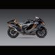 Double silencieux racing inox ou carbone R-77 Yoshimura GSX1300R Hayabusa 2021-2024