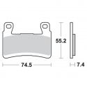 Plaquettes de freins avant AP RACING STR route/racing métal fritté ZX6R636 2013-2020