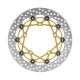 Pack 2 disques de frein racing HPK Supersport 310 mm R6 2005-2016, R1 2004-2014, FZ8 2010-2016 BREMBO