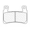 Plaquettes de frein avant racing métal fritté XBK5 CL BRAKES HONDA et ZX6R 636 2013-2025