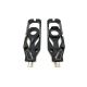 Tendeurs de chaïne ajustables aluminium noirs S1000RR 2019-2023 TWM Special Components