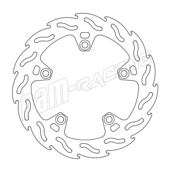 Disque de frein arrière fixe 250 mm FLAME Moto-Master GSX-S1000/F/GT, Katana 1000, GSX-S950