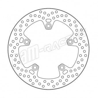 Disque de frein arrière fixe 250 mm HALO Moto-Master GSX-S1000/F/GT, Katana 1000, GSX-S950