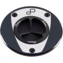 Bouchon de réservoir noir et blanc Ninja 400, ZX-6R 636 2019-20246 Z650, Z900 LIGHTECH à vis