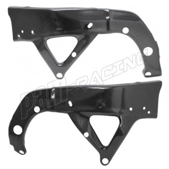 Protections de cadre grand modèle carbone YZF R6 2006-2026