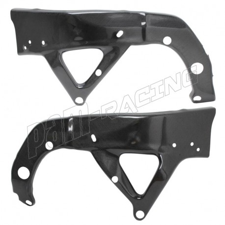 Protections de cadre grand modèle carbone YZF R6 2006-2026