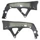 Protections de cadre grand modèle carbone YZF R6 2006-2026