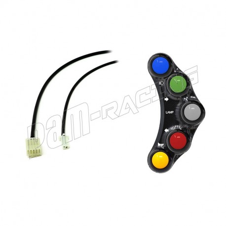 Commodo route gauche 5 boutons JETPRIME XSR700 2016-2025