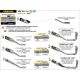 Raccord central inox non catalytique ARROW R1 2017-2025 RN49