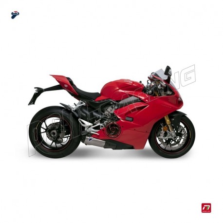 Silencieux titane TERMIGNONI Panigale V4/V4S 2018-2022, Panigale V4R 2019-2021