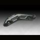 Protection de tube d'échappement carbone ZETA Racing diamètre 26 à 50 mm