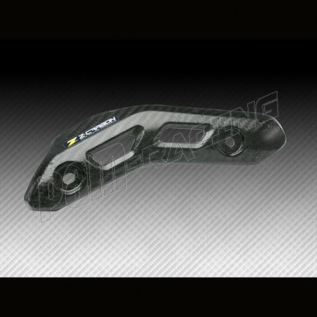 Protection de tube d'échappement carbone ZETA Racing diamètre 26 à 50 mm