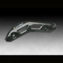 Protection de tube d'échappement carbone ZETA Racing diamètre 26 à 50 mm