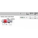 Raccord rapide de frein femelle M10x100 STAUBLI