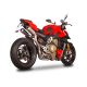 Ligne 3/4 titane avec 2 silencieux Moto GP Streetfighter V4/V4S 2020-2024 SPARK