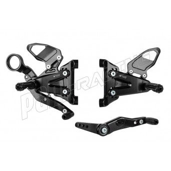 Commandes reculées Bonamici Racing S1000R 2021-2023