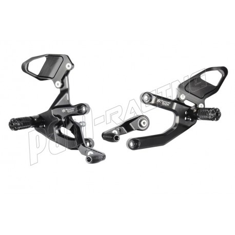 Commandes reculées Bonamici Racing S1000XR 2020-2026, M1000XR 2024-2026