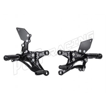 Commandes reculées Bonamici Racing ZX6R 636 2019-2025