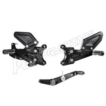 Commandes reculées Bonamici Racing R6 2017-2026