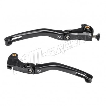 Kit levier de frein + embrayage rabattable R6 2017-2025 BONAMICI