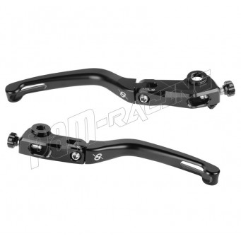 Kit levier de frein + embrayage rabattable Speed Triple 1200RR/RS 2021-2024, Street Triple 765RS, Moto2 2023-2025 BONAMICI