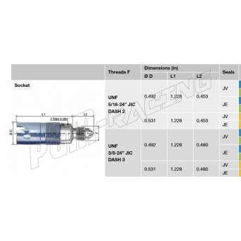 Raccord rapide de frein femelle type CBR02 STAUBLI