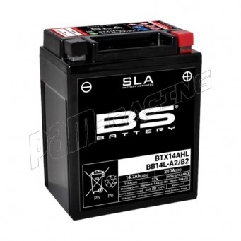 Batterie sans entretien activée usine BS BATTERY SLA BTX14AHL / BB14L-A2/B2