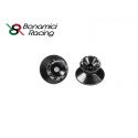 Paire de diabolos racing noirs BONAMICI Racing 8 mm