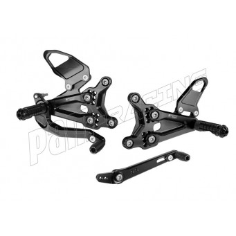 Commandes reculées Bonamici Racing  Speed Triple 1200 RS 2021-2026, Speed Triple 1200 RX 2025-2026
