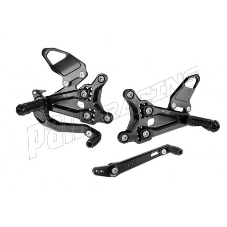 Commandes reculées Bonamici Racing  Speed Triple 1200 RS 2021-2026, Speed Triple 1200 RX 2025-2026