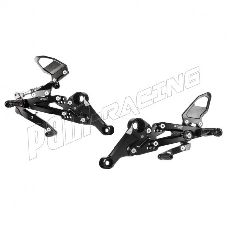 Commandes reculées Bonamici Racing RS660 2020-2025, TUONO 660 2021-2025