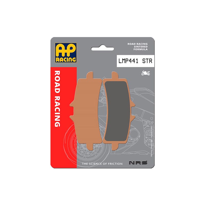 Plaquettes De Frein AP Racing LMP297 ST - Organique Standard - Pour Avant/arrière - 37,5x49,5x6,3 Mm - Neuf