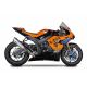 Ligne complète racing inox/titane silencieux Konix CBR1000RR 2020-2025 SPARK