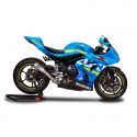 Ligne complète inox ou titane + silencieux MOTO GP titane GSXR1000 2017-2021 SPARK