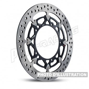 Pack 2 disques de frein racing HPK T-Drive 320 mm BREMBO 1050 Speed Triple 2005-2007