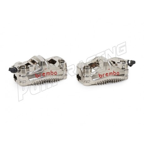 Pack 2 étriers de frein GP4-MS Entraxe 108 mm P4X30 Taillés Masse Monobloc BREMBO