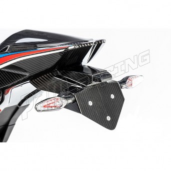 Kit de support de plaque d'immatriculation réglable avec réflecteur et  éclairage de plaque d'immatriculation Lightech spécifique pour BMW S1000 RR  (2019-23)/ M1000RR (21-23)/ S1000 R (2021-23) Vente en Ligne 