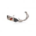 Ligne d'échappement racing inox/titane Akrapovic R7 2021-2024