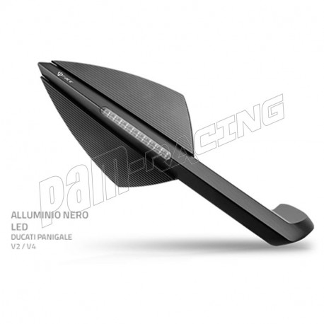 Rétroviseurs LED DAEMON Line DB RACE Panigale V4/V2 2018-2024