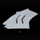 Carénage poly complet 5 parties pour winglets selle origine fibre de verre Panigale V4/V4R/V4S 2018-2022 SRT FAIRINGS
