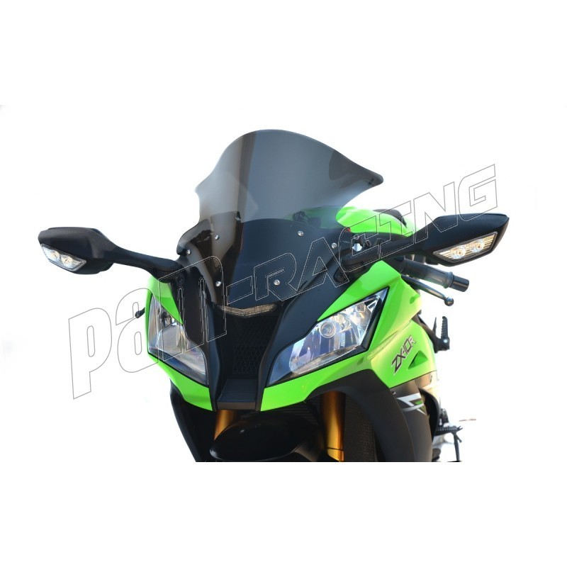 Black LED Turn Signal Rearview Mirrors For Kawasaki Ninja ZX10R 2011-2015 – Pair