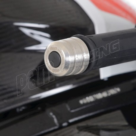 Embouts de Guidon inox R&G Racing S1000RR 2023-2025, M1000RR 2021-2025, Tracer 9/GT 2021-2025