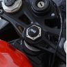 Insert écrou colonne de direction noir R&G Racing S1000RR, M1000RR, S1000R, M1000R, Tiger 660 Sport, Trident 660