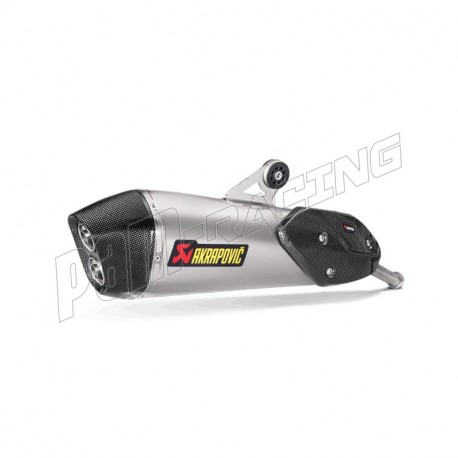 Silencieux titane homologué AKRAPOVIC C650 GT 2016-2020