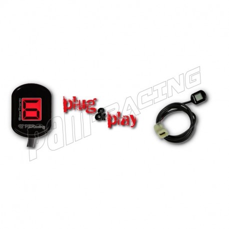 Indicateur de rapport engagé plug & play GT3100-D2 PZ RACING DUCATI