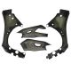 Protections de cadre et bras oscillant carbone YZF R1 2015-2026, MT10 2016-2025