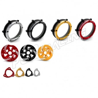 Kit embrayage plexiglass Panigale V4/V4S 2018-2024, Streetfighter V4/V4S 2023-2026